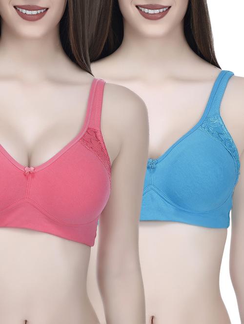 Set of 2 multi colored bras - 14544195 - Standard Image - 1