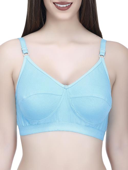 light blue hosery bra - 14544205 - Very Small Image - 1