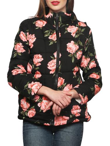 black quilted & padded jacket - 14544285 - Very Small Image - 1