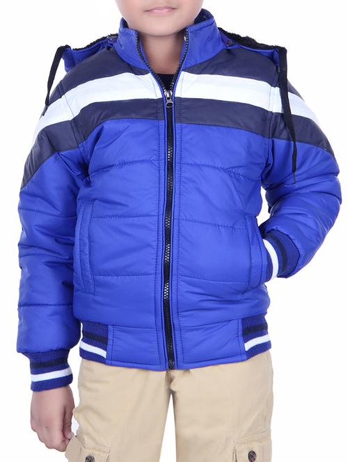 blue polyester jacket - 14544300 - Very Small Image - 1