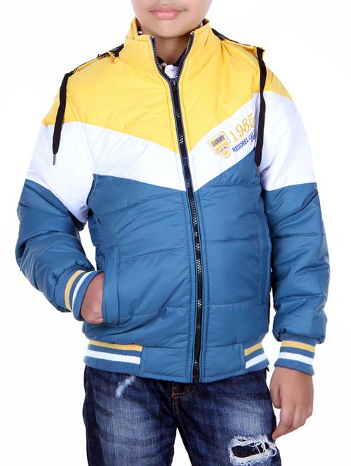 blue polyester jacket - 14544330 - Standard Image - 1