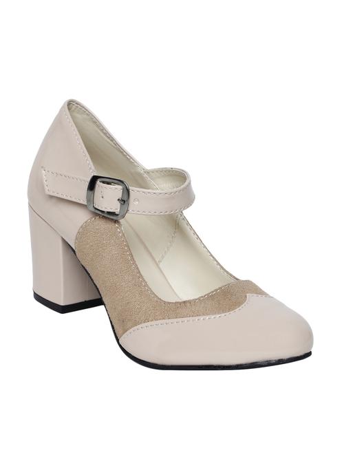 nude ankle strap sandal - 14544479 - Very Small Image - 1