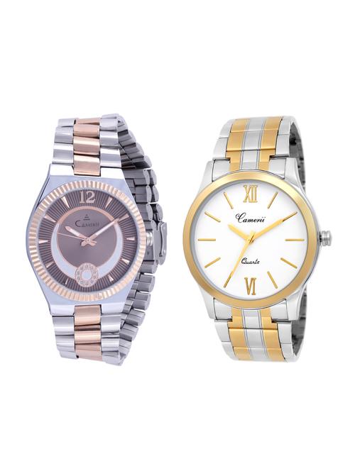 CAMERII Elegance Multi-Colour Dial Wrist Watch For Men WM88&WM97 - 14544581 - Very Small Image - 1