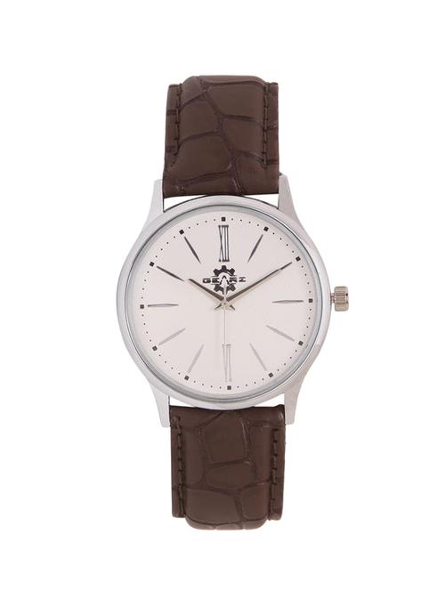 GEARZ Slim Analog Wrist watche for men - 14544593 - Very Small Image - 1