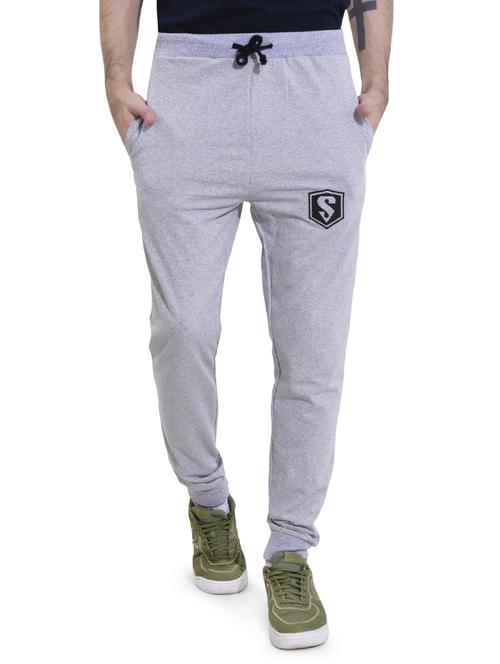 grey cotton joggers - 14544766 - Very Small Image - 1