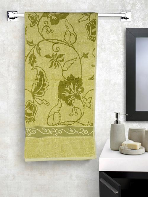 Cotton 350 GSM Marvel bath towel - 14544812 - Standard Image - 1