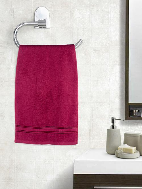 Set of 2 Cotton 370 GSM Elegance Hand towels - 14544841 - Standard Image - 1