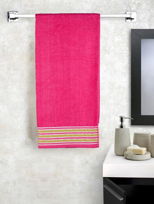 Cotton 450 GSM Rafel bath towel - 14544858 - Standard Image - 1