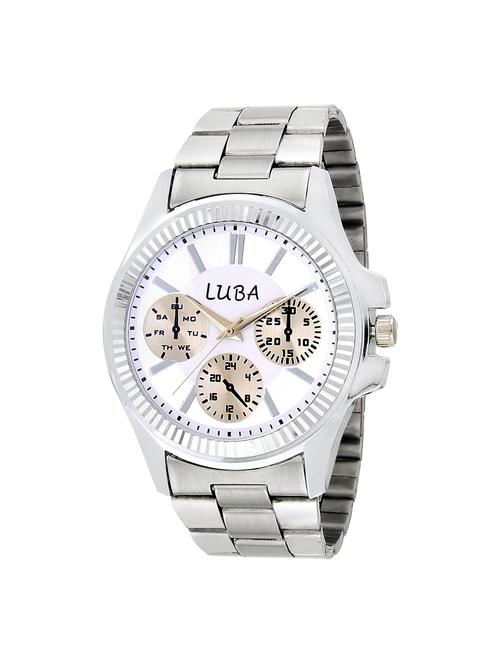 Luba stainless steel analog watch - 14544876 - Standard Image - 1