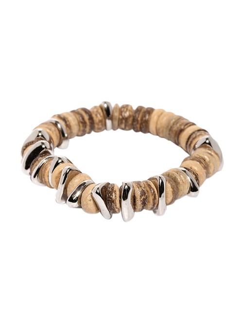 brown metal bracelet - 14544951 - Standard Image - 1