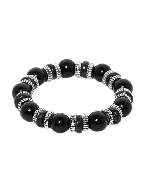 black metal bracelet - 14544952 - Standard Image - 1