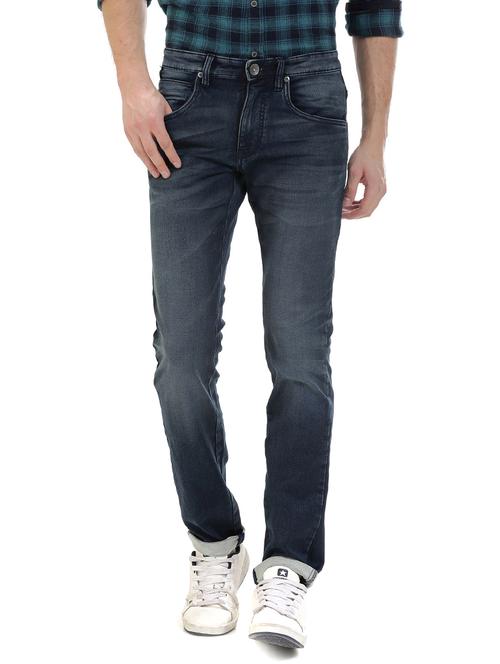 blue denim washed jeans - 14545673 - Very Small Image - 1