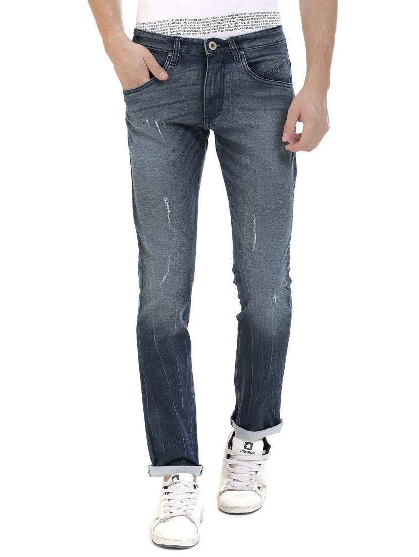 blue denim washed jeans - 14545674 - Zoom Image - 1
