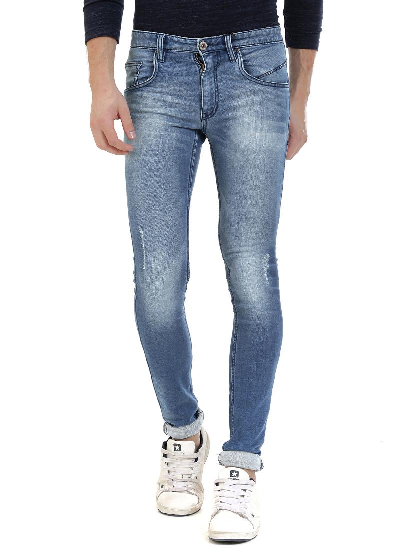 blue denim washed jeans - 14545678 - Zoom Image - 1