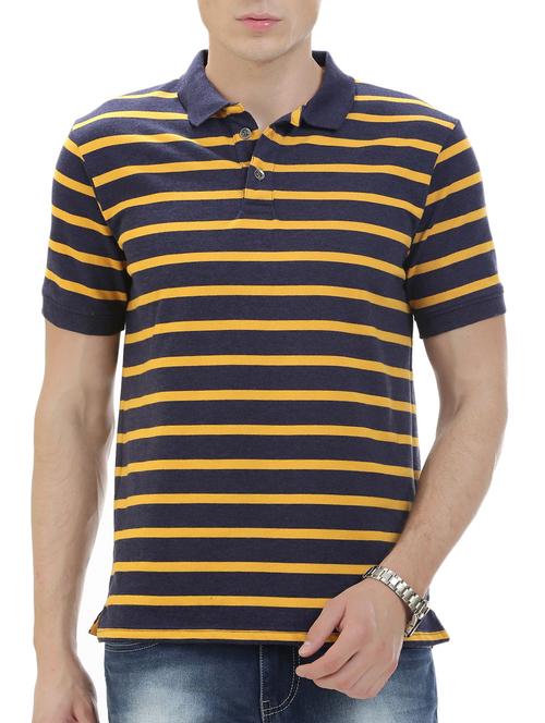 yellow cotton t-shirt - 14545702 - Very Small Image - 1
