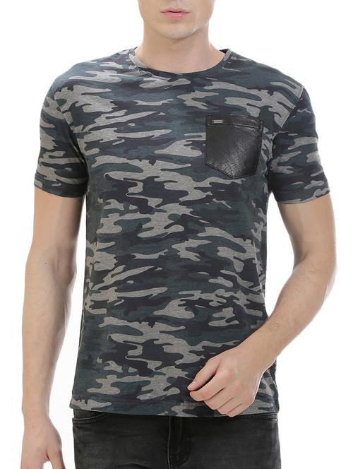 green cotton pocket t-shirt - 14545704 - Very Small Image - 1