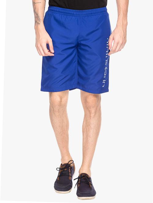 blue polyester blend shorts - 14545803 - Very Small Image - 1