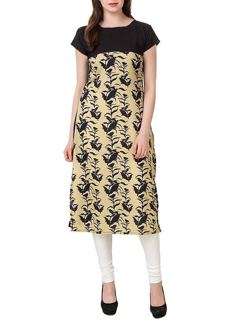multi crepe straight kurta - 14545873 - Very Small Image - 1