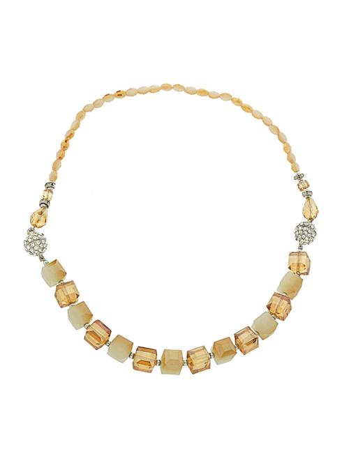 yellow crystal long necklace - 14545920 - Very Small Image - 1
