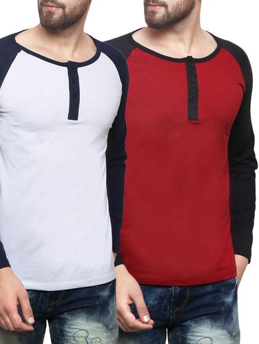 (set of 2) multi colored cotton t-shirt - 14546506 - Very Small Image - 1