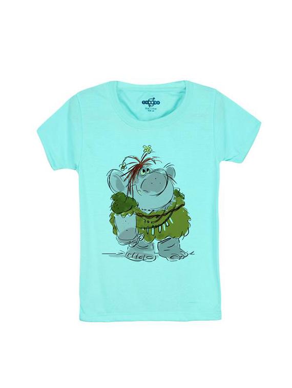 blue cotton t-shirt - 14546614 - Zoom Image - 1