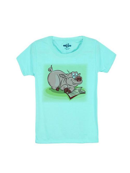 blue cotton t-shirt - 14546624 - Standard Image - 1