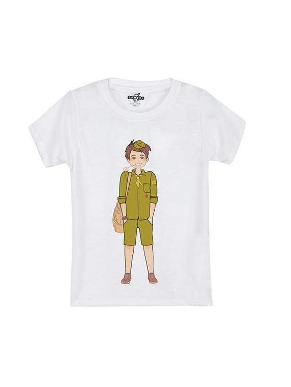 white cotton tshirt - 14546645 - Zoom Image - 1