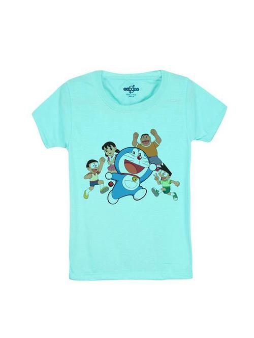 blue cotton t-shirt - 14546646 - Very Small Image - 1