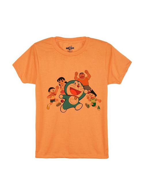 orange cotton tshirt - 14546648 - Standard Image - 1