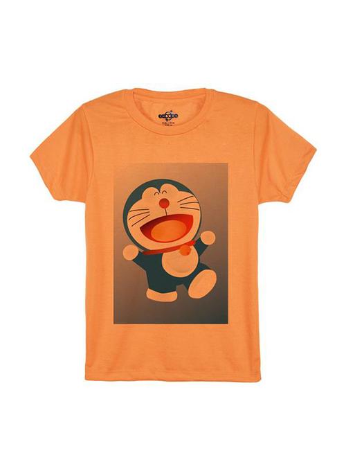orange cotton tshirt - 14546668 - Very Small Image - 1