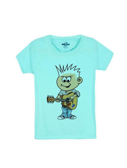 blue cotton t-shirt - 14546676 - Standard Image - 1
