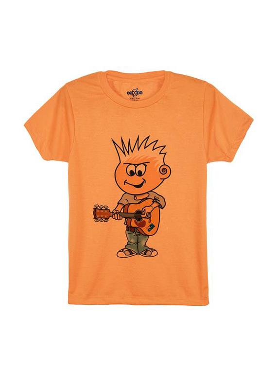 orange cotton tshirt - 14546678 - Zoom Image - 1