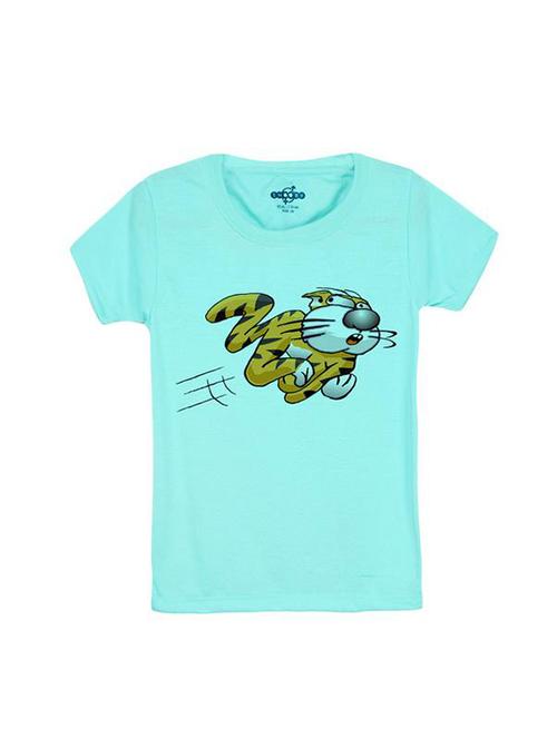 blue cotton t-shirt - 14546686 - Standard Image - 1