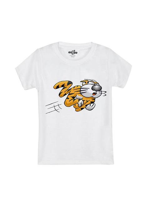 white cotton tshirt - 14546690 - Standard Image - 1