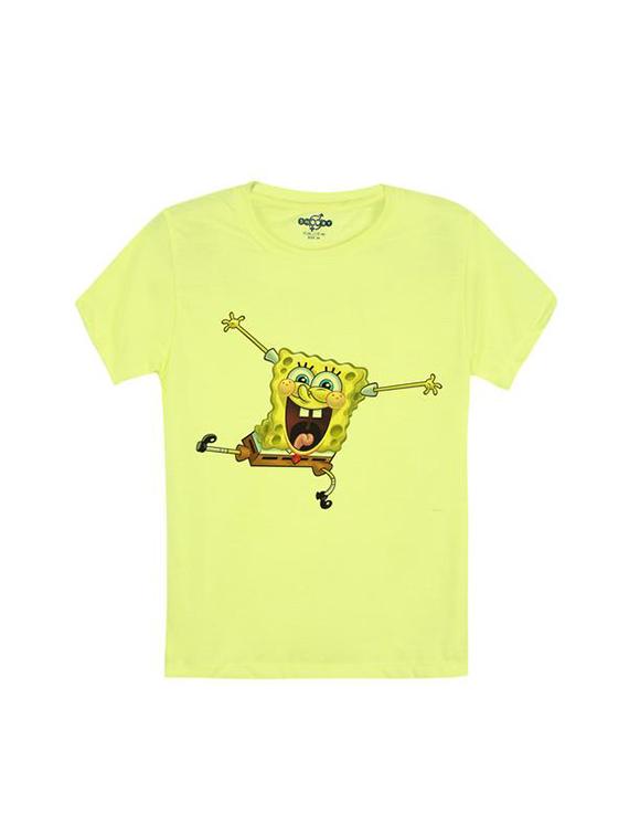 yellow cotton tshirt - 14546697 - Zoom Image - 1