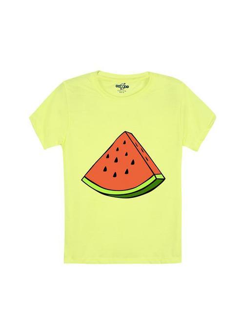 yellow cotton tshirt - 14546702 - Standard Image - 1
