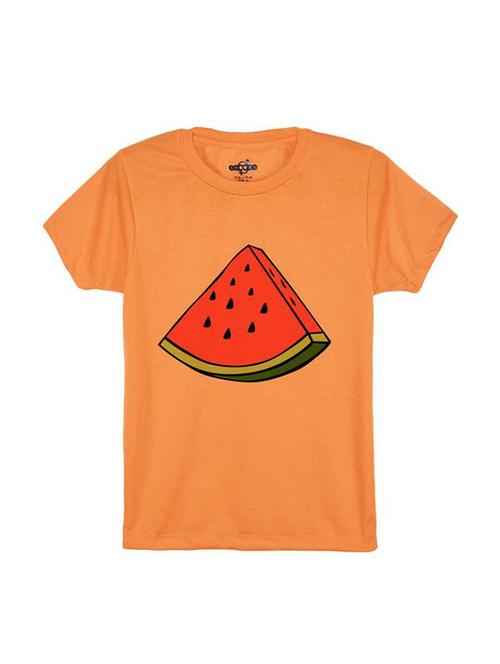 orange cotton tshirt - 14546703 - Standard Image - 1