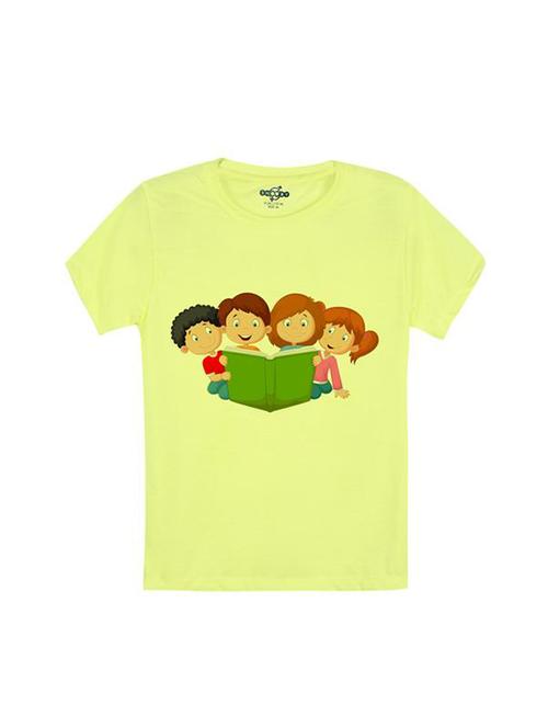 yellow cotton tshirt - 14546707 - Standard Image - 1