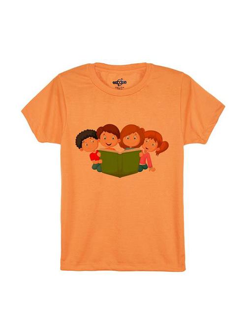 orange cotton tshirt - 14546708 - Standard Image - 1