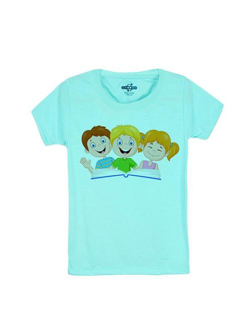 blue cotton t-shirt - 14546711 - Standard Image - 1