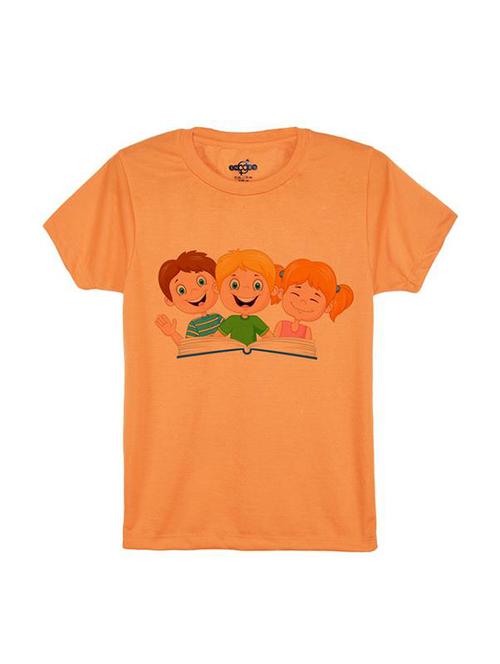 orange cotton tshirt - 14546713 - Standard Image - 1