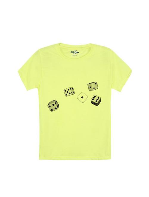 yellow cotton tshirt - 14546717 - Standard Image - 1