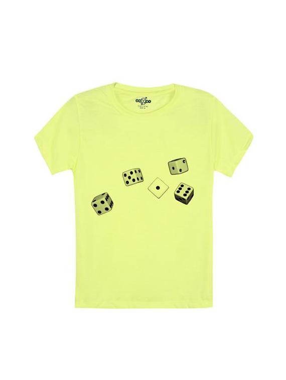 yellow cotton tshirt - 14546717 - Zoom Image - 1