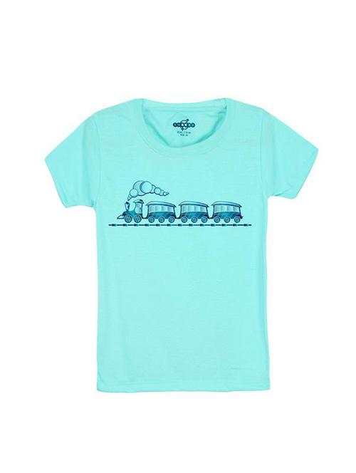 blue cotton t-shirt - 14546721 - Standard Image - 1