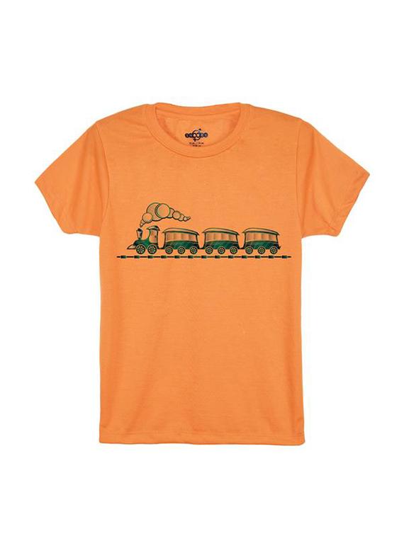 orange cotton tshirt - 14546723 - Zoom Image - 1