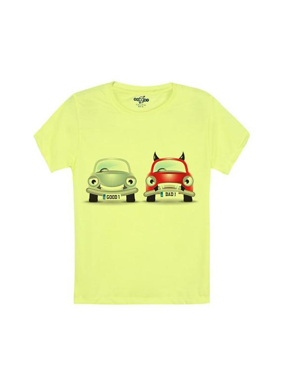 yellow cotton tshirt - 14546742 - Zoom Image - 1