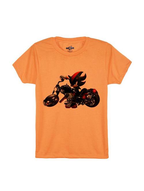 orange cotton tshirt - 14546773 - Very Small Image - 1