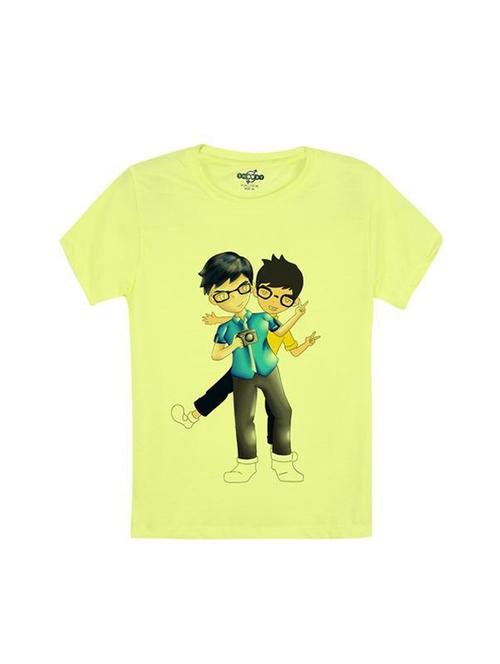 yellow cotton tshirt - 14546782 - Standard Image - 1