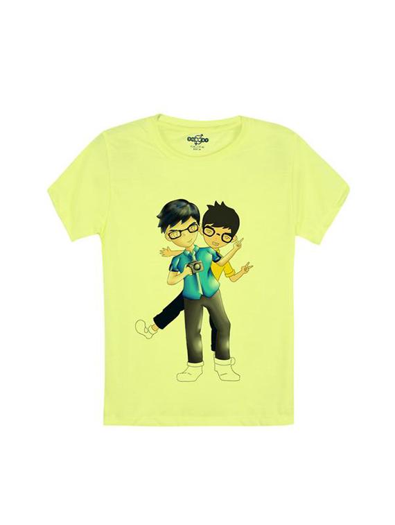 yellow cotton tshirt - 14546782 - Zoom Image - 1