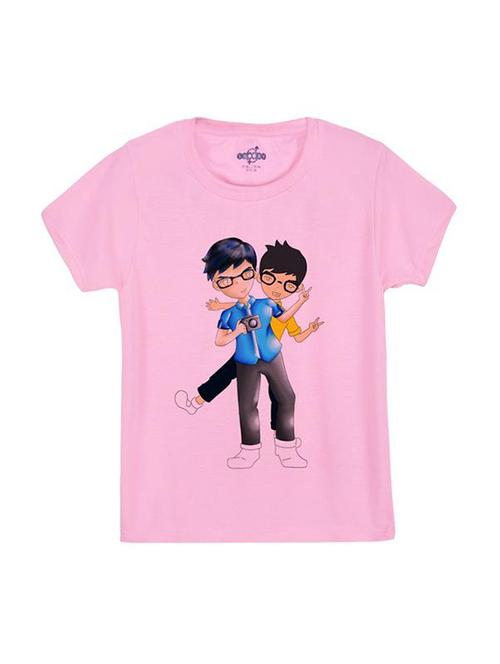 pink cotton tshirt - 14546784 - Standard Image - 1